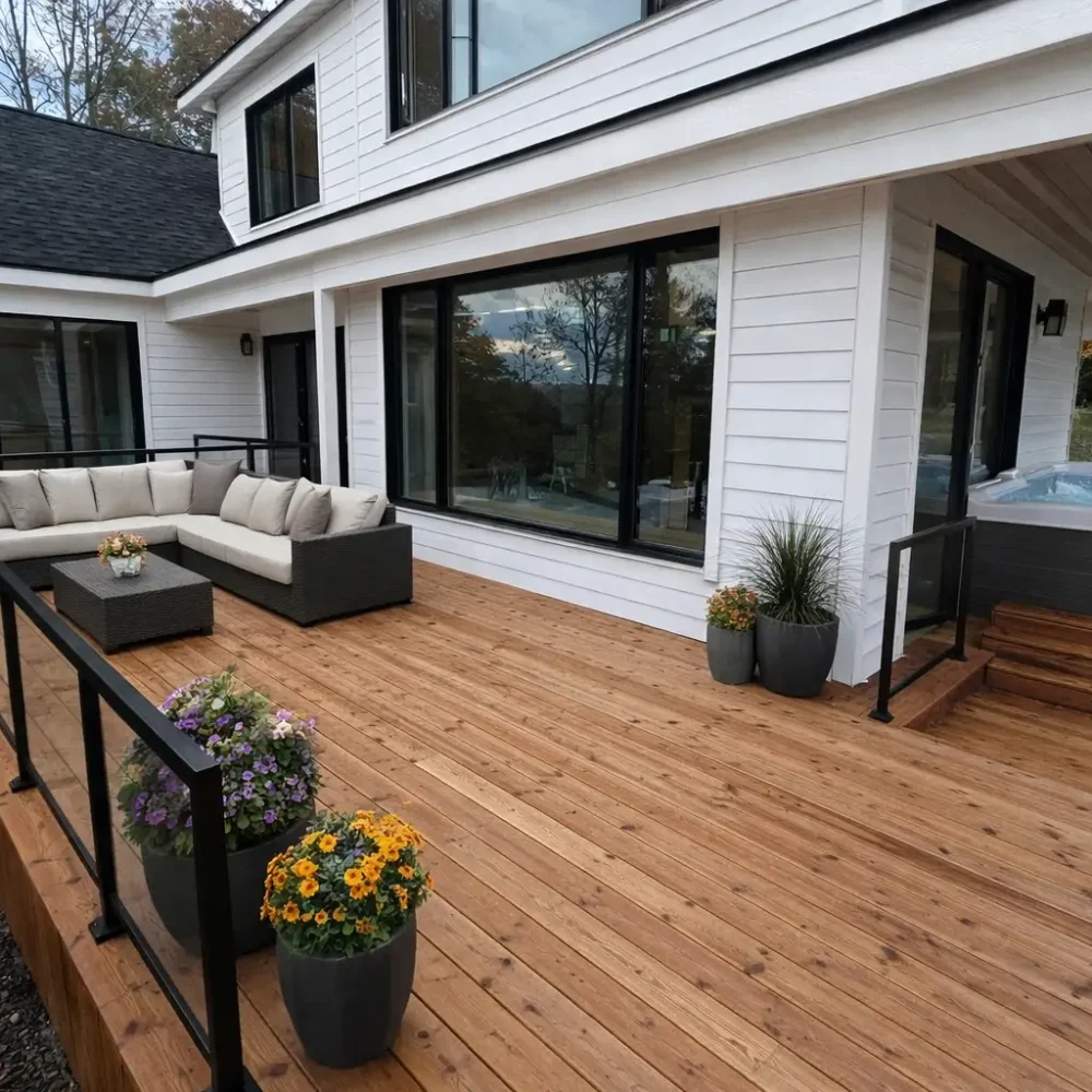 Patios, terrasses et projets extérieurs sur mesure